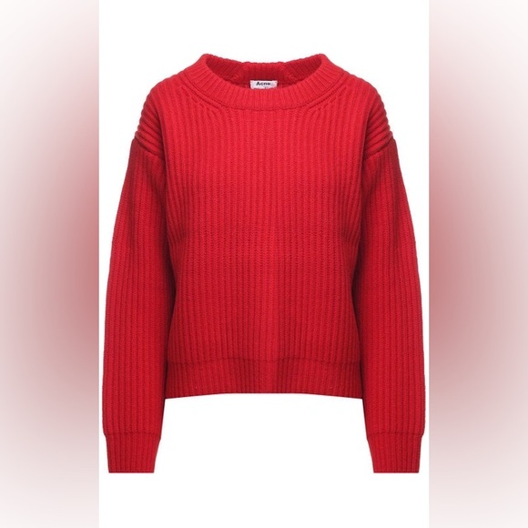 Acne Studios Sweaters - Acne studios red sweater